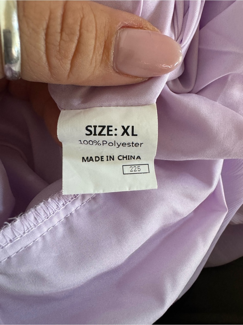 Lilac Ruffle Midi Dress - Picture 4 of 6